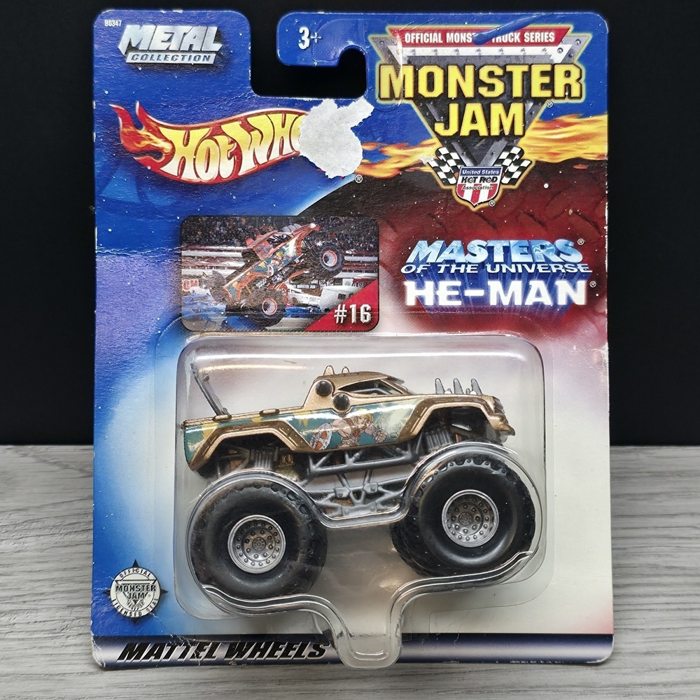 Hot Wheels Monster Jam - Master of the Universe - Metal Collection - Unopened - Picture 1 of 13